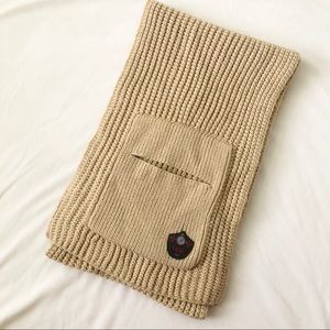 UGG Brown Knit Scarf